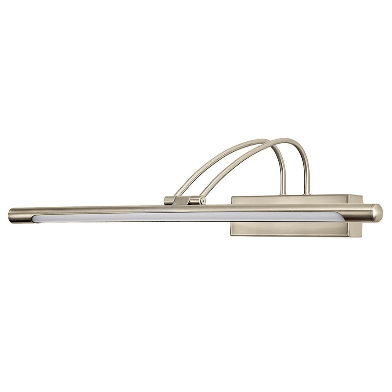 Miroir lumineux à DEL 1 lumière à intensité variable, Argent, H 6,88 po x l 24 po x P 24 po, 11 W