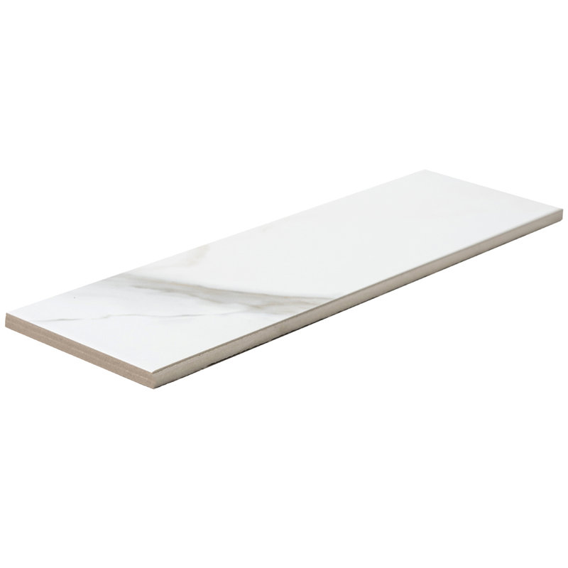 Carreau de porcelaine mat 4 po x 13 po