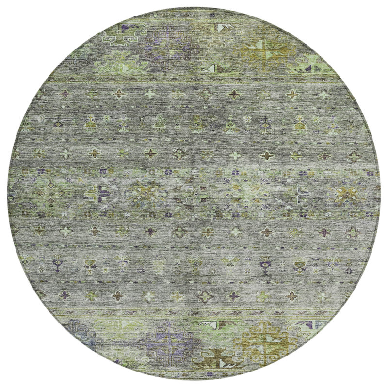Tapis rond 8 po