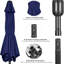 Earnistine 230cm Tilt Market Parasol-1445442805