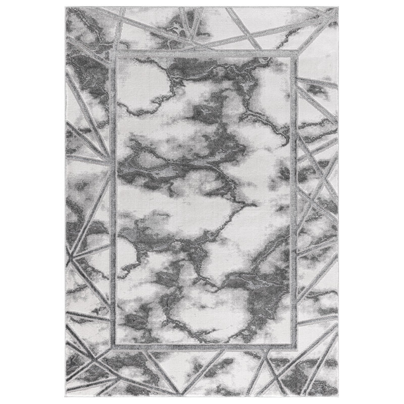 Abstract Area Rug, Rectangle 80 x 150 cm