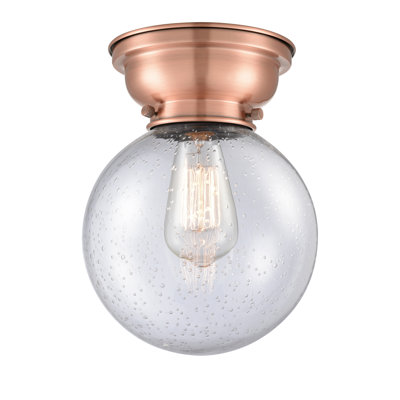 Chippewa Glass Flush Mount