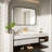 Cozy Design Tempered Glass Framed Wall-Mounted Bathroom Vanity Mirror-102799395-102799396-102799388