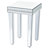 Sparsh Glass Top End Table