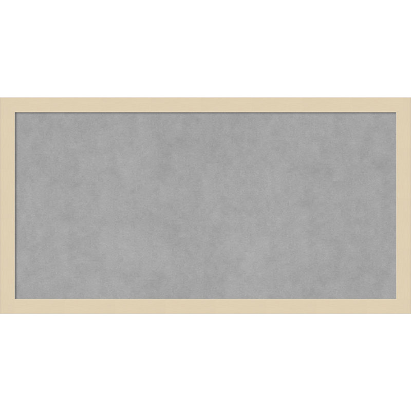 Tableau magnétique à cadre naturel Svelte, H 13 po x l 25 po