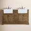 Ensemble de meuble-lavabo double 60 po Guri-556380364