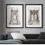 «Bridge Crossing I», ensemble de 2 reproductions d'art encadrées-497132695-497132703-497132692
