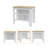 2 Piece Kitchen Set, Kitchen Island + Pantry Cabinet , White /Light Oak-1417416104