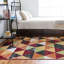  Tapis vert / rouge / gris Argyle-557708970