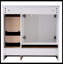 Ensemble de meuble-lavabo simple 17,90 po avec plateau en résine Fahiza-1762146285