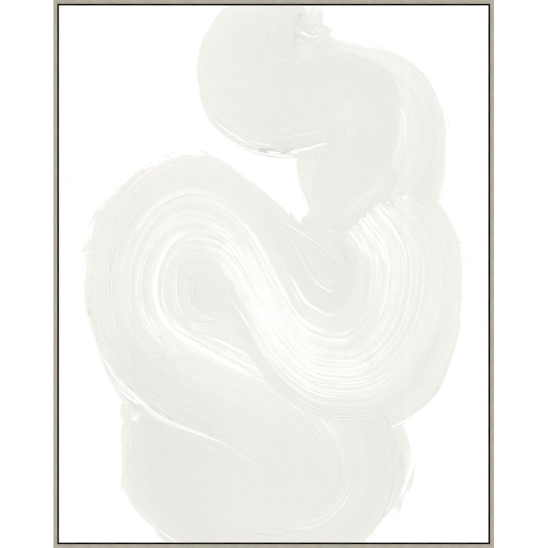 Neutral Swirl 4 Painting by Thom Filicia