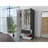Ramblas 2-Cabinet Bedroom Armoire, with One Drawer and One Hidden Drawer for Shoes