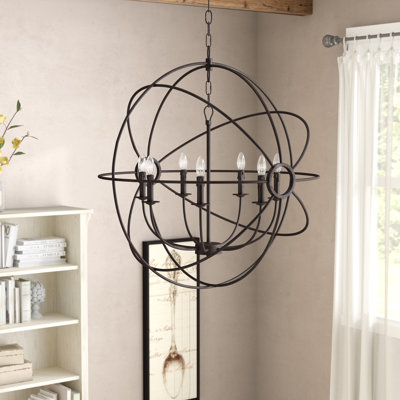 Padilla 7 - Light Globe Chandelier