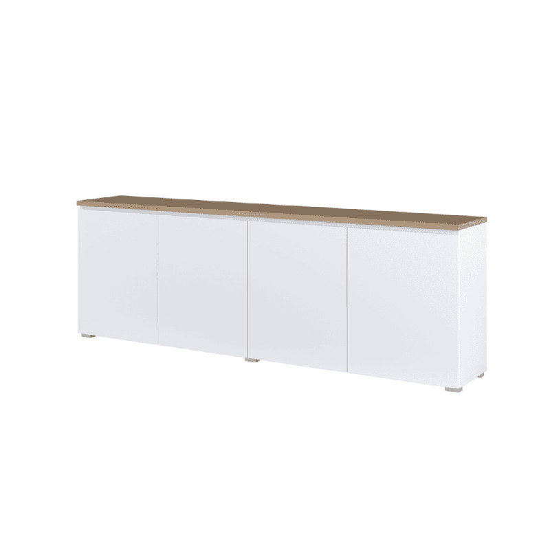 Unfinished Display Stand with Fireplace Included, White