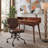 Arrey Office Desk 45" in Natural Sheesham