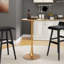 Bralie 60 W x 106H CM  Round  Bar Table Restaurant Tall Pedestal Dining-1584621447