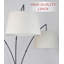 Lampe sur pied arquée 78,5 po Vili