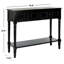 Console en bois massif 35,8 po Malmesbury-390192062