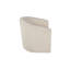 Chaise en velours côtelé beige 1 pièce-1471412752