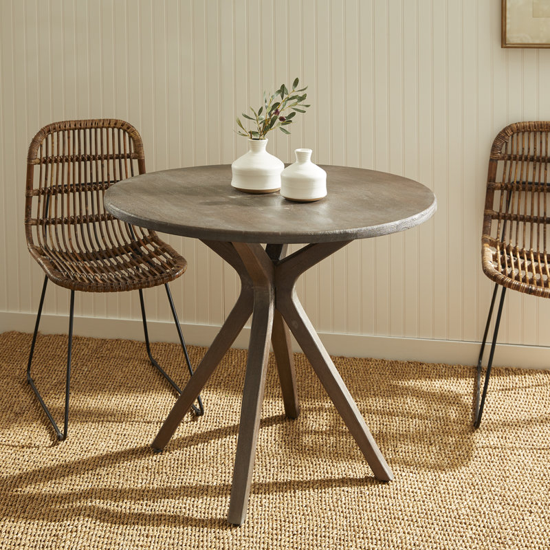 Mercier Round Solid Wood Dining Table
