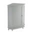 Élégante armoire de salle de bain grise