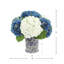 Arrangement floral d'hortensias en pot-972729678