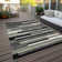 Malchow Washable Striped Indoor / Outdoor Rug
