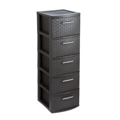 5-Drawer Storage Drawer / Cabinet in Espresso