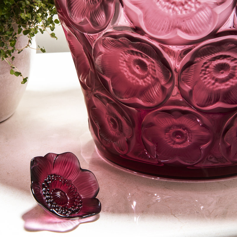 Anemone Sculpture, Gold Luster