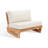 Despina Teak 3 - Person Patio Conversation Set with Cushions