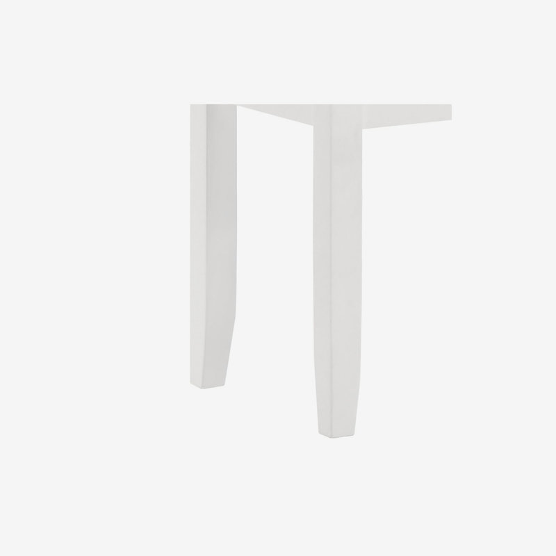Tabouret d'appoint Vyara, Gris, Blanc