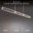 Guild 1 Light Crystal LED Linear Pendant-122555188
