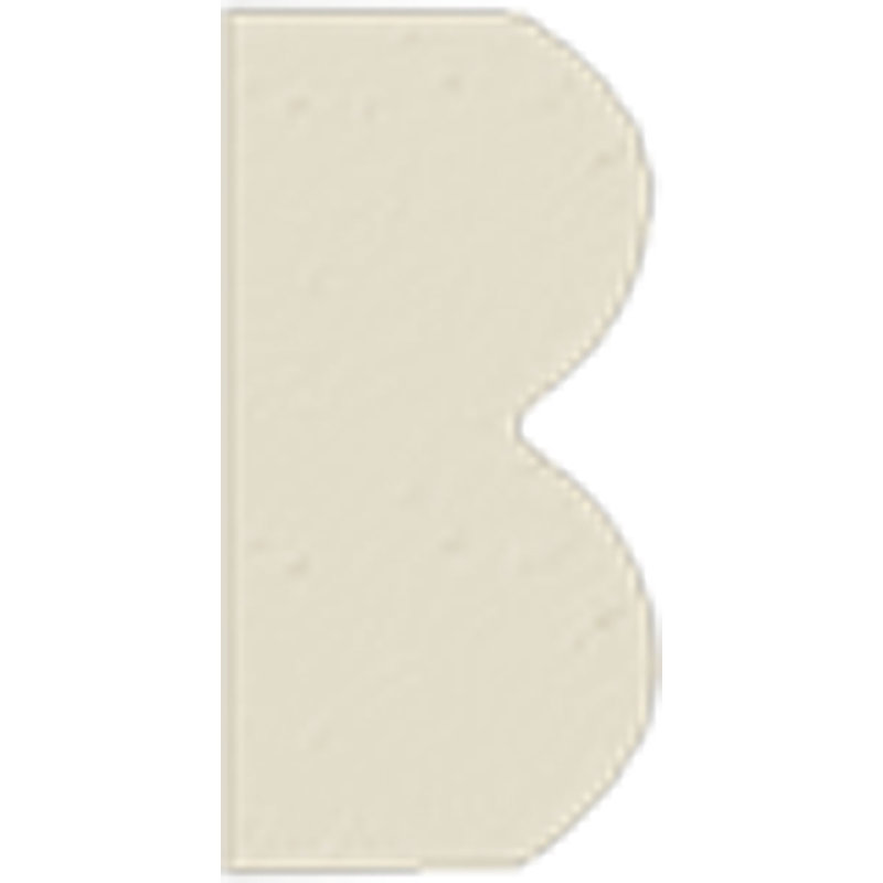 Emery Smooth White Polyurethane Chair Rail Moulding Set
