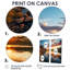 «Texas Sunset Ultra-Large Angle Landscape III - Large Texas», impressions sur toile-360769607-360769628-360769631