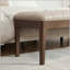 Banc de lit 66 po en cuir de nano avec capitonnage et appui-tête-133331845-133331846
