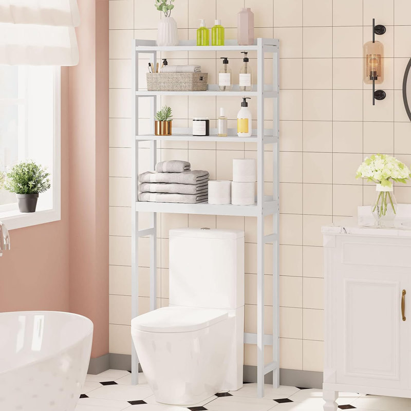 Rangement autoportant au-dessus de la toilette Naureen