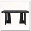 Table de salle à manger 63 po moderne en faux marbre, élégante table de salle à manger et de cuisine pour la maison-170435381
