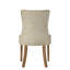 Chaise d'intérieur, ensemble de 2 chaises d'appoint, chaises capitonnées pour la maison