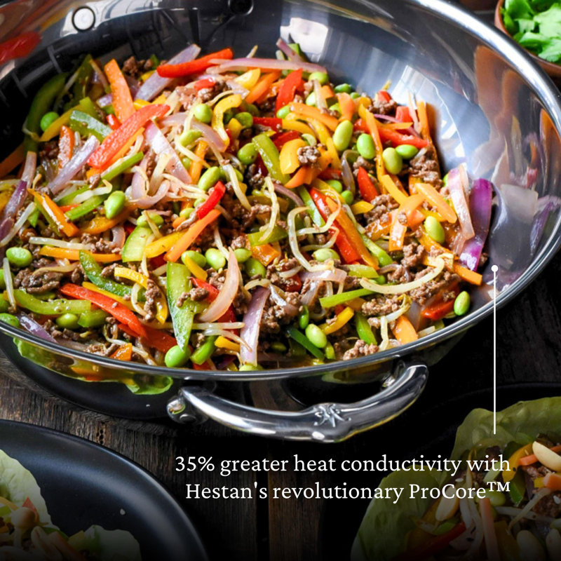 Hestan NanoBond 7.5 QT - 14" Chefs Pan w/ Helper Handle