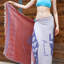 Serviette de plage en peshtemal turque 100% coton 40 x 70 pouces Sailor Girl