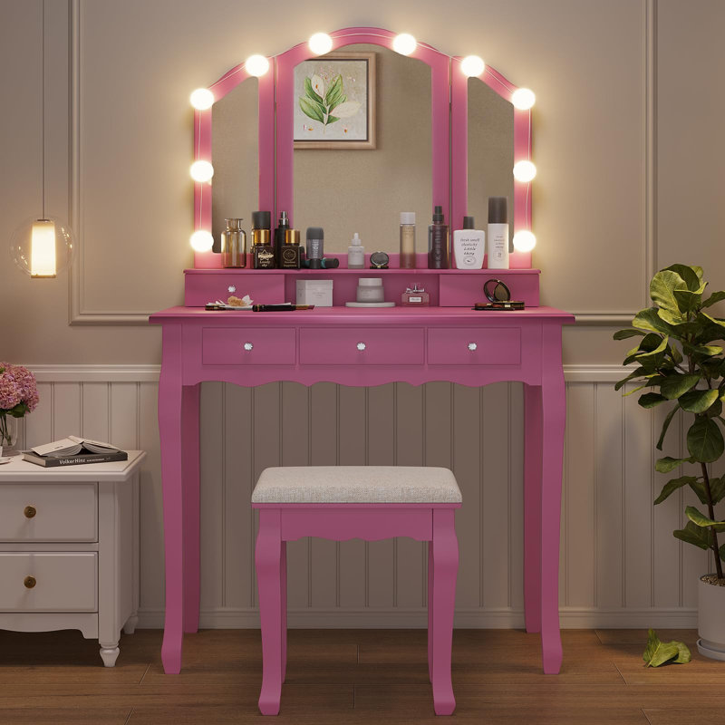 Antimony Vanity, Pink