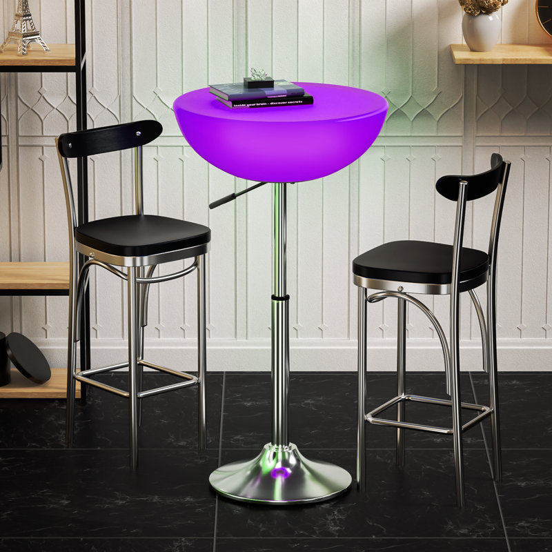 Tabouret de bar à DEL 16 lumières Lindella