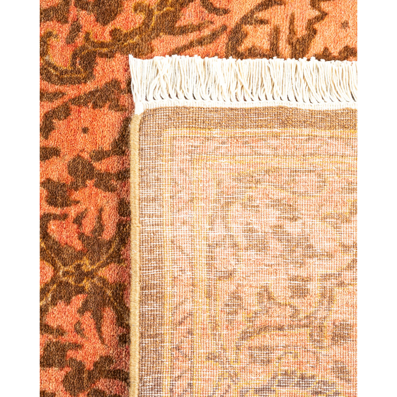Classic One-of-a-Kind 2'8" X 14'5" Hand Knotted Area Rug