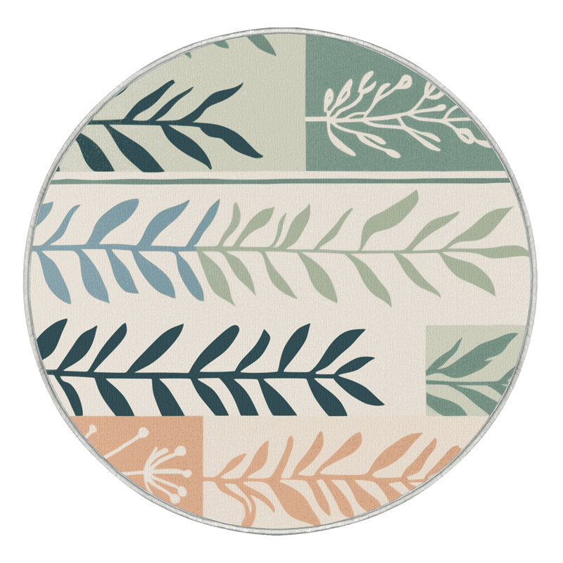 Evergreen Dreams Rug, Round 7'