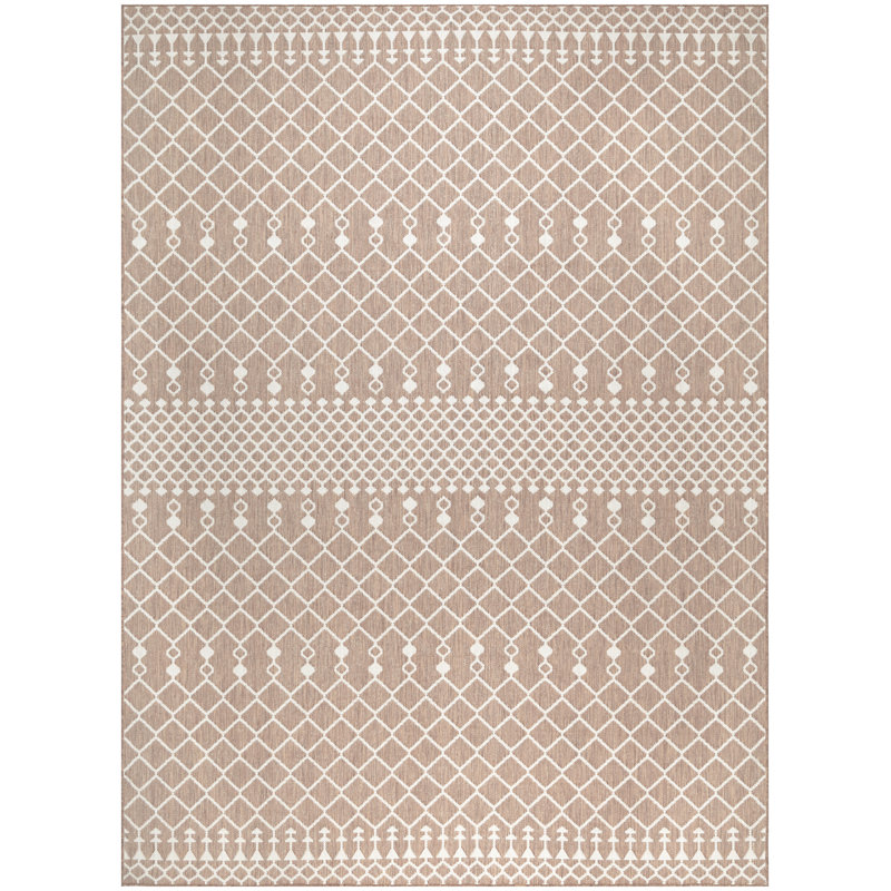 Positano 12' x 15' Beige Modern Rug, Rectangle 12' x 15', Beige