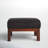Conte Faux Leather Ottoman
