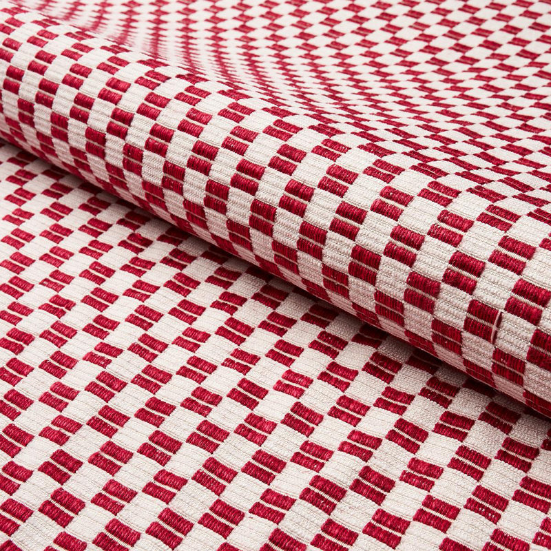 Tissu performance New Americana, Cramoisi