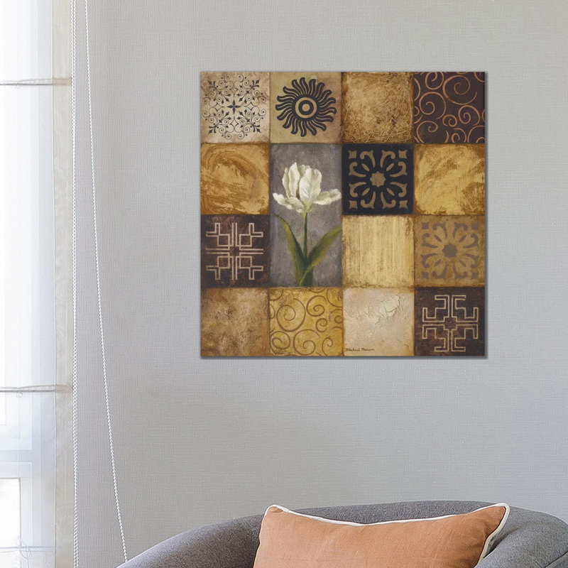 Modular I 1 Piece Wrapped Canvas Painting, 66.04 cm H x 66.04 cm W x 1.91 cm D