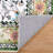 Machine Washable Non-Slip Green Oriental Area Rug-1683931756