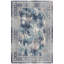 Tapis Mulberry moderne uni bleu marine en polyester lavable-406527473